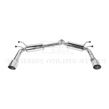 2019-Present Mazda 3 Hatchback Axle Back Dual Tips Muffler Exhaust image 1