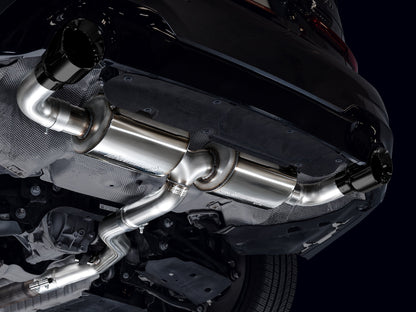 AWE Touring Edition Axle Back Exhaust for BMW G2X 330i/430i - Diamond Black image 8