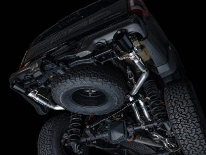 AWE SwitchPath™ Exhaust for Gen 3 Raptor - Diamond Black Tip image 3