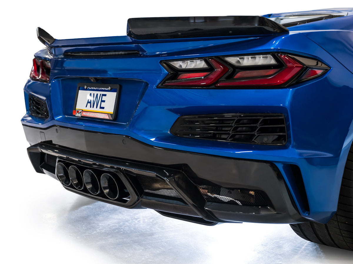 AWE SwitchPath Exhaust for C8 Corvette Z06 - Diamond Black Tips image 10