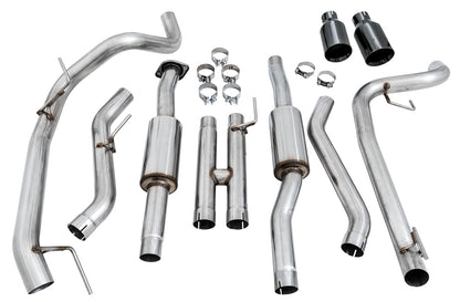 AWE 0FG Exhaust for Gen 2 Ford Raptor (Resonated Performance Cat-back) - Diamond Black 5 Tips image 5