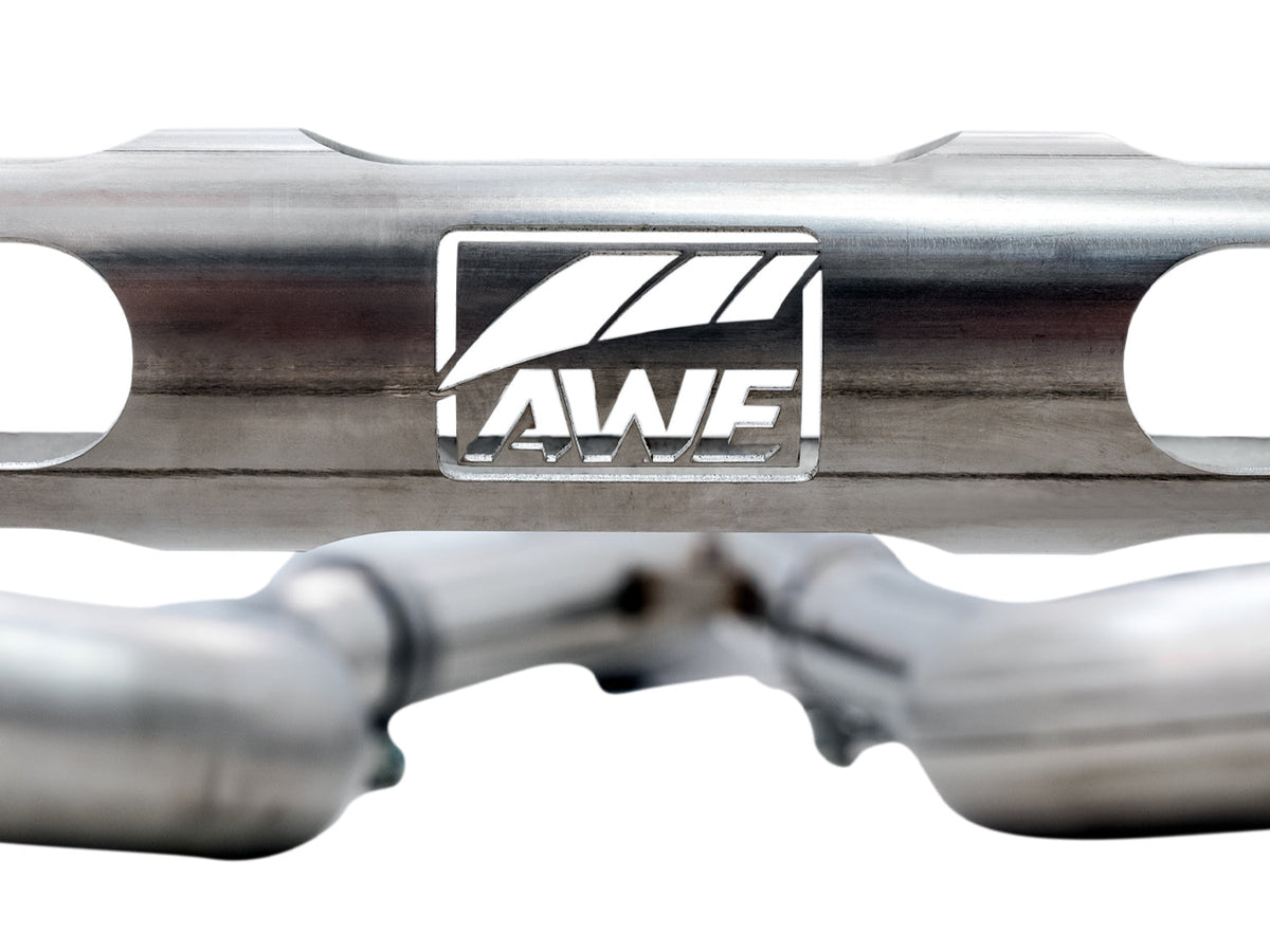AWE Track Edition Catback Exhaust for BMW F8X M3/M4 - Diamond Black image 8