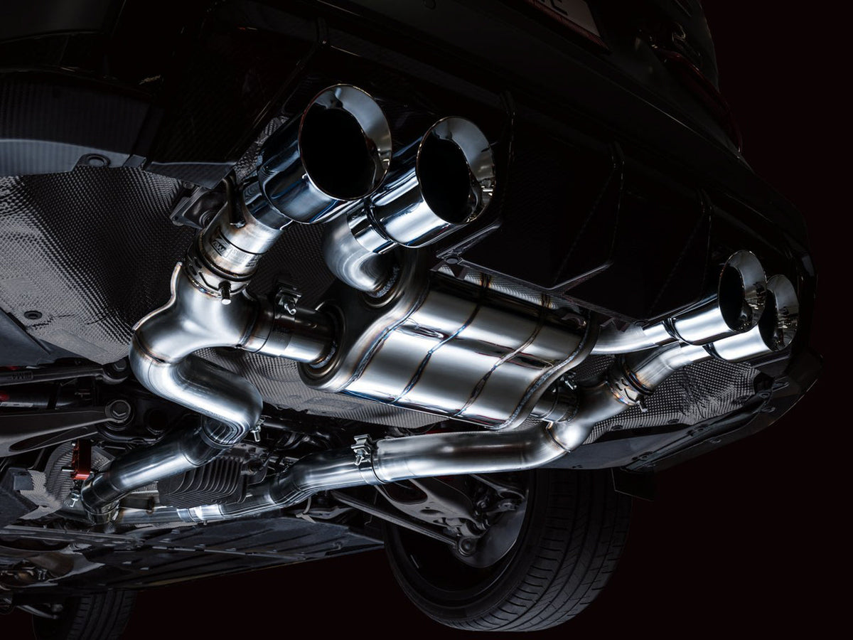 AWE SwitchPath Catback Exhaust for BMW G8X M3/M4 - Chrome Silver Tips image 8