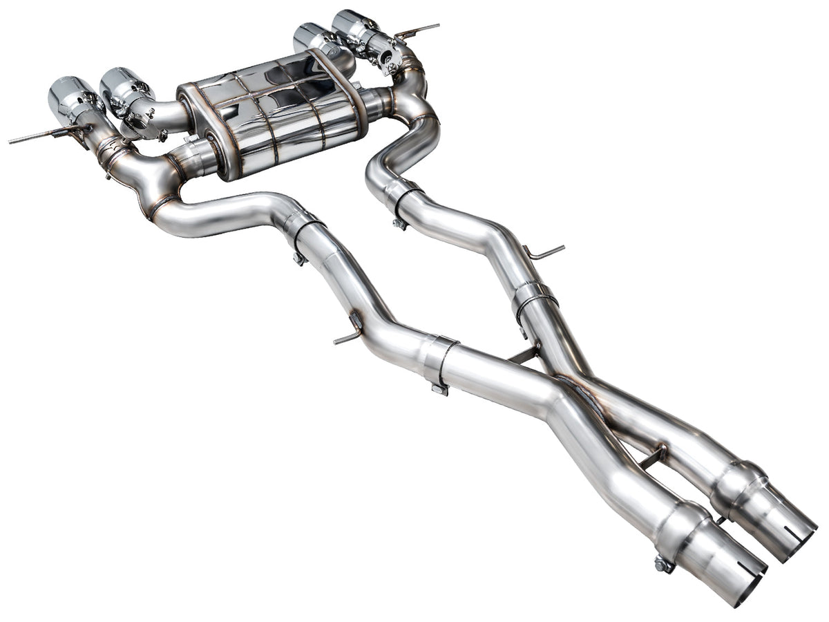 AWE SwitchPath™ Exhaust for BMW G87 M2 - Chrome Silver Tips image 11