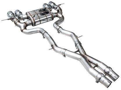 AWE SwitchPath™ Exhaust for BMW G87 M2 - Chrome Silver Tips image 11