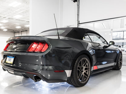 AWE Touring Edition Axle-back Exhaust for S550 Mustang EcoBoost - Diamond Black Tips image 6