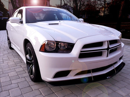 Carbon Fiber Front Wind Splitter- 2011-2014 Dodge Charger