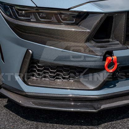 2024+ Ford Mustang Dark Horse DRY CARBON FIBER Front Grille Insert image 47