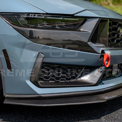 2024+ Ford Mustang Dark Horse DRY CARBON FIBER Front Grille Insert image 49