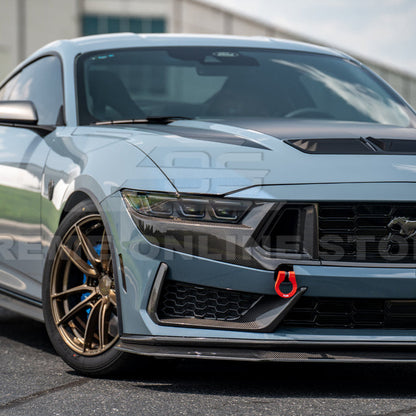 2024+ Ford Mustang Dark Horse DRY CARBON FIBER Front Grille Insert image 8