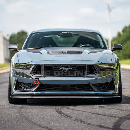 2024+ Ford Mustang Dark Horse DRY CARBON FIBER Front Grille Insert image 5