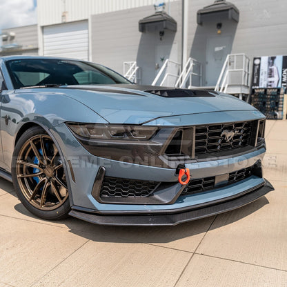2024+ Ford Mustang Dark Horse DRY CARBON FIBER Front Grille Insert image 45