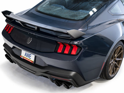 AWE SwitchPath™ Exhaust for S650 Ford Mustang Dark Horse - Quad Diamond Black Tips image 7