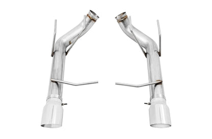 AWE Track Edition Axle-back Exhaust for the S197 Ford Mustang GT - Chrome Silver Tips image 4