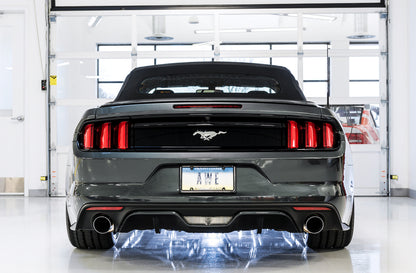 AWE Touring Edition Axle-back Exhaust for S550 Mustang EcoBoost - Chrome Silver Tips image 3