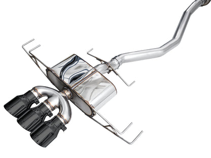AWE Touring Edition Exhaust for DE5 Integra Type-S - Triple Diamond Black Tips image 16