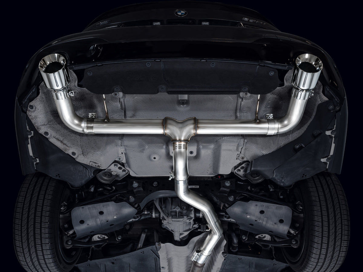 AWE Track Edition Axleback Exhaust for BMW G2X 330i/430i - Chrome Silver image 7