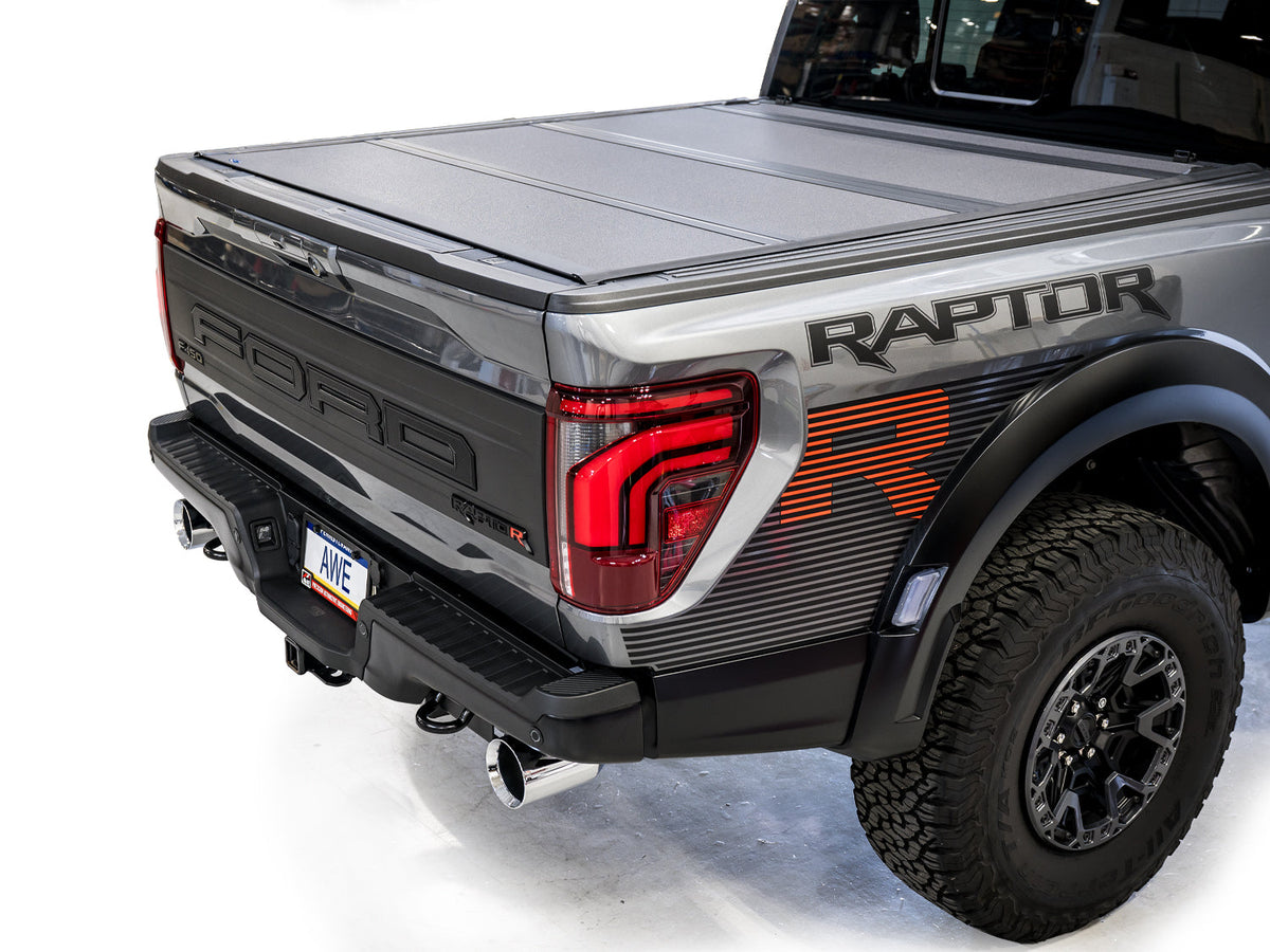 AWE SwitchPath™ Exhaust for Gen 3 Raptor R - Chrome Silver Tips image 8