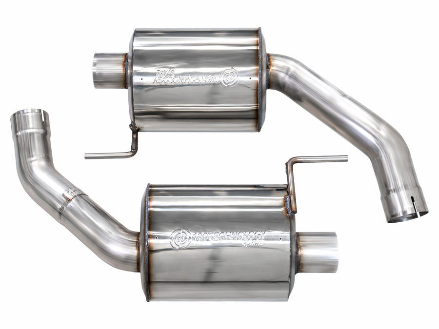 AWE Track-to-Touring Conversion Kit for S650 Ford Mustang GT Fastback - Dual Tips image 1