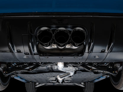 AWE Touring Edition Exhaust for FL5 Civic Type R - Triple Diamond Black Tips image 15