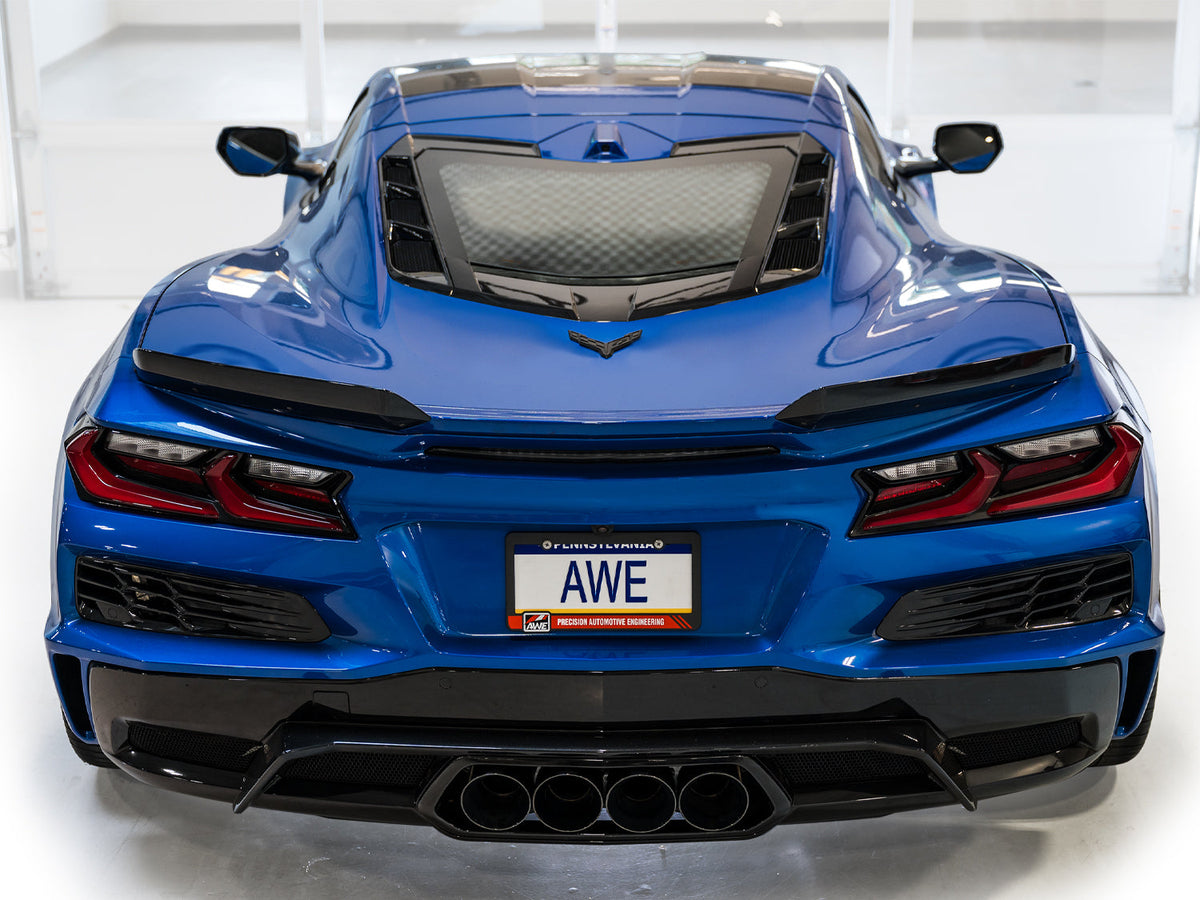 AWE SwitchPath Exhaust for C8 Corvette Z06 - Diamond Black Tips image 13