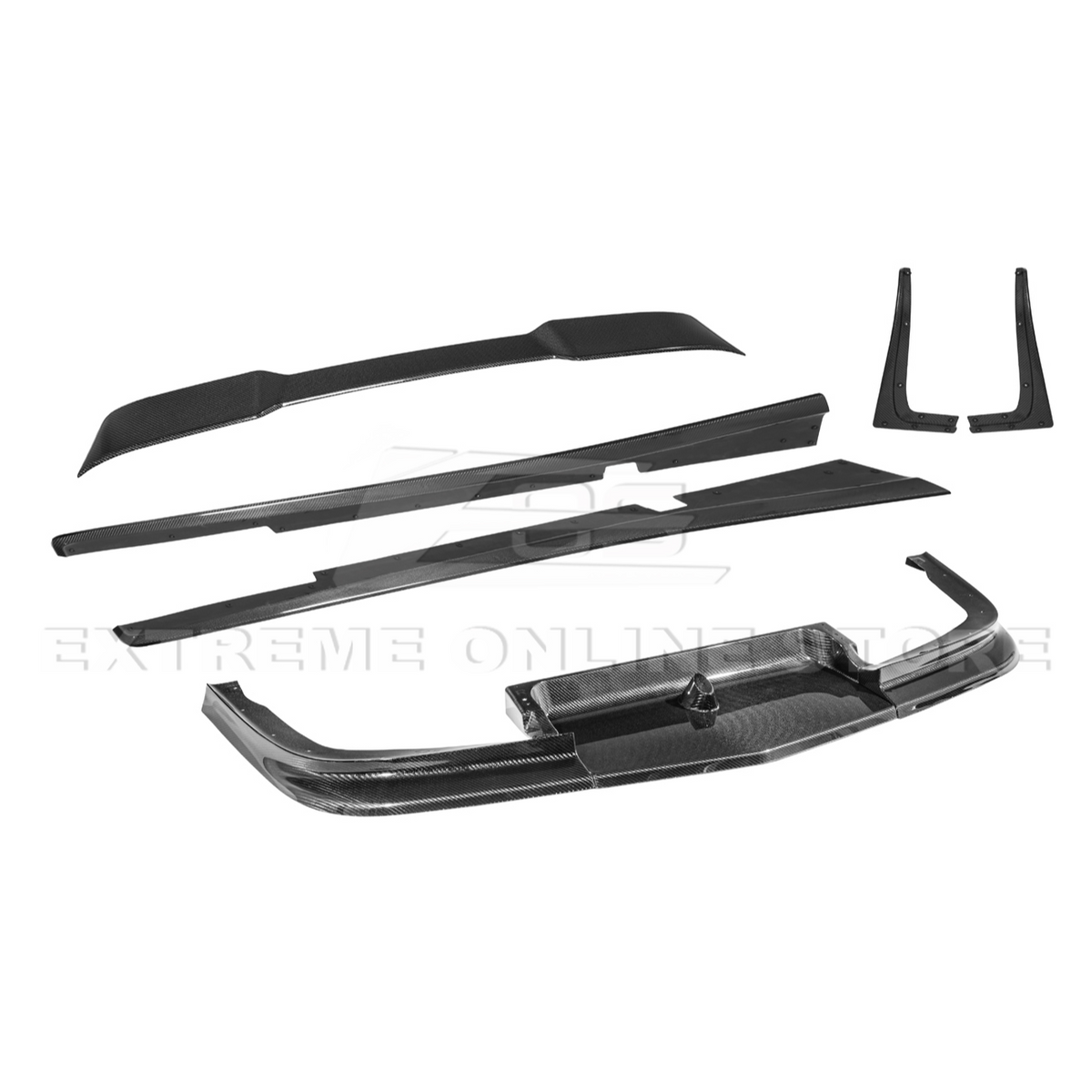 1997-04 Corvette C5 ZR1 Front Vented Lip Side Skirts Rear Spoiler image 110
