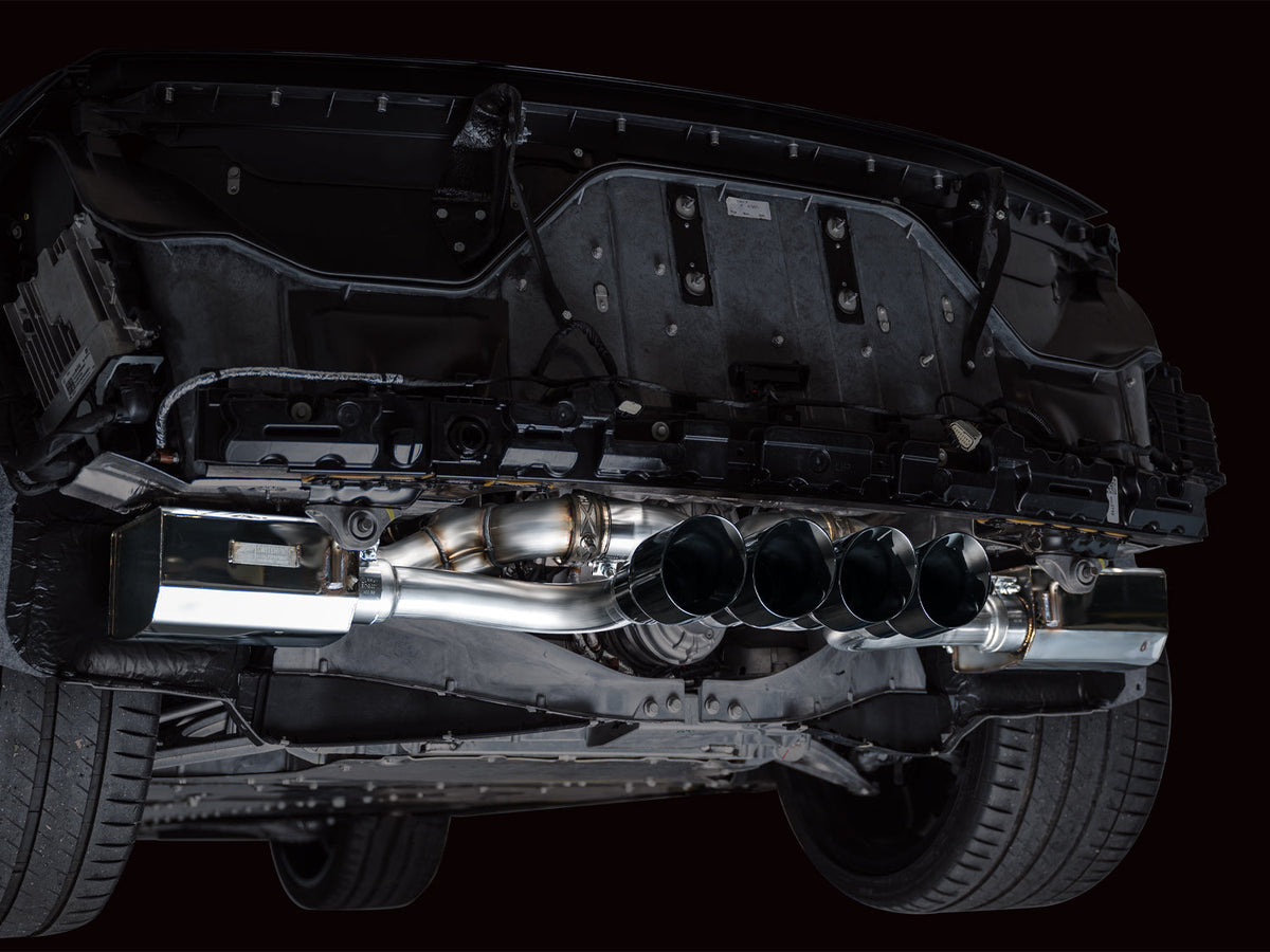 AWE SwitchPath Exhaust for C8 Corvette Z06 - Diamond Black Tips image 3