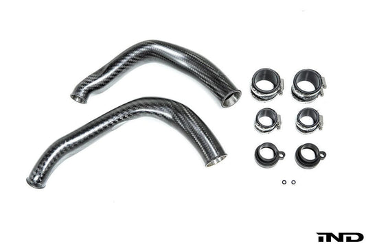 Eventuri BWW F8X M2C / M3 / M4 S55 Black Carbon Charge Pipes