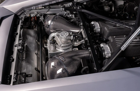 Eventuri carbon intake for Lamborghini Huracan EVO and STO