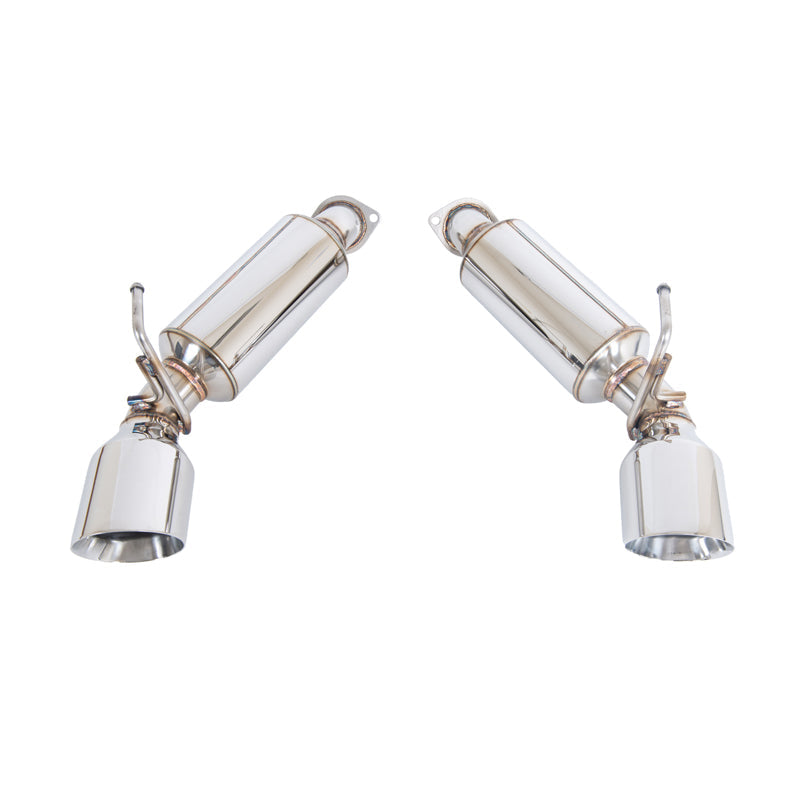 Nissan 370Z | Infiniti Q60 | G37 Coupe Axle Back 4.5 Dual Tips Exhaust image 2