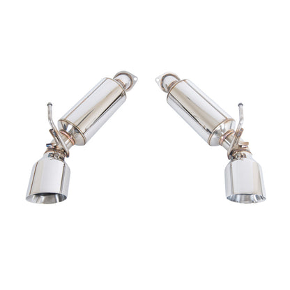 Nissan 370Z | Infiniti Q60 | G37 Coupe Axle Back 4.5 Dual Tips Exhaust image 2