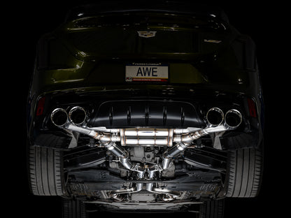 AWE SwitchPath™ Exhaust for Cadillac CT4-V Blackwing - Chrome Silver Tips image 8