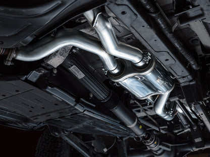 AWE SwitchPath Exhaust for Ford Bronco Raptor - Dual BashGuards image 7