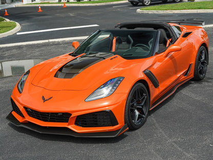 Chevrolet Corvette C7 ZR1 DRY CARBON FIBER Front Splitter image 4