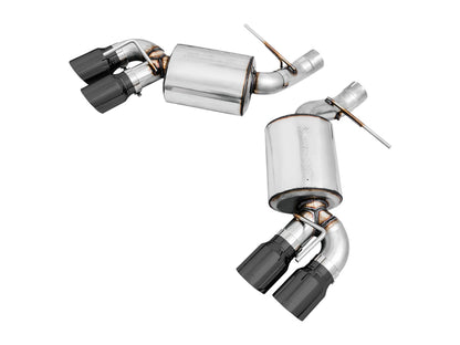 AWE Touring Edition Axle-back Exhaust for Gen6 Camaro SS / ZL1 / LT1 - Diamond Black Tips (Quad Outlet) image 1