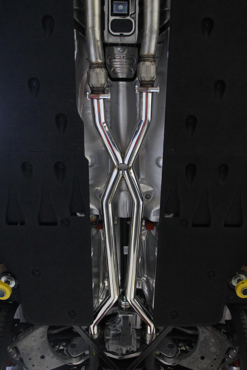 Fabspeed Bentley Continental GT/ GTC/ GT SPEED Resonator delete X-Pipe (2003-2018)