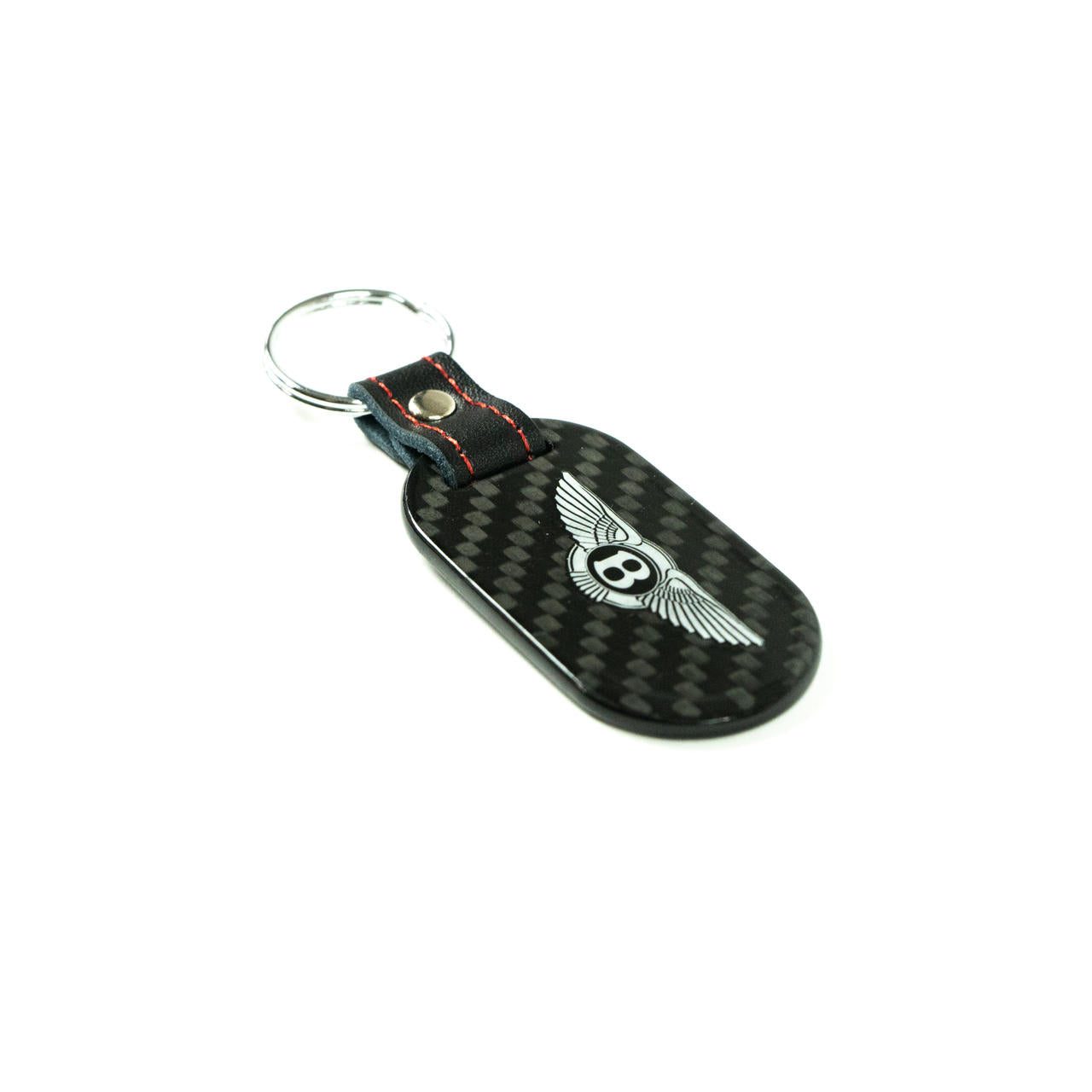 Fabspeed Bentley Crest & Script Carbon Fiber Keyring