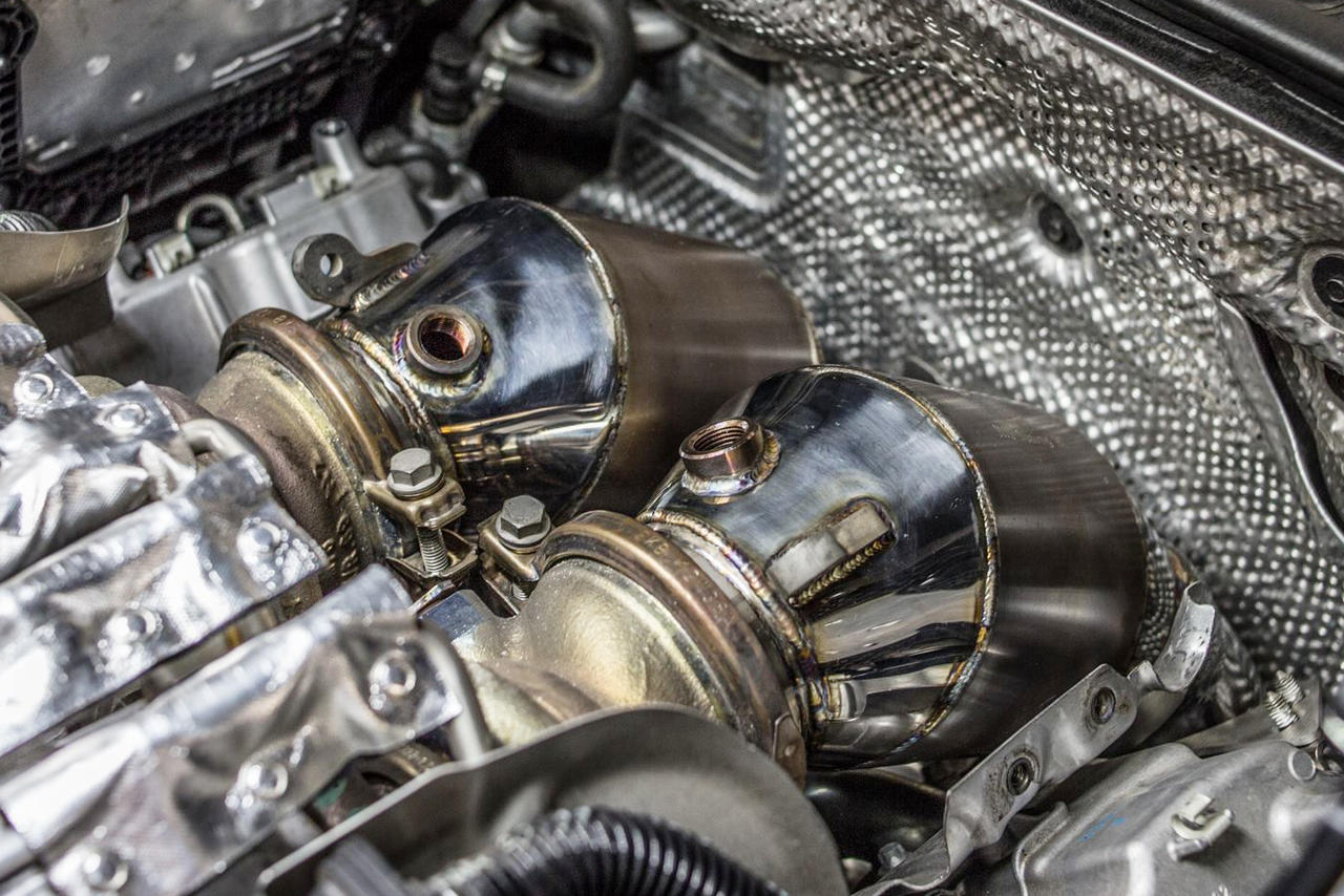 Fabspeed BMW M5 F10 Primary Sport Cat Downpipes