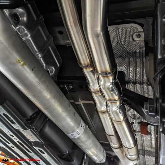 Fabspeed Dodge RAM TRX 1500 Double X-Pipe Resonator Bypass (2021+)