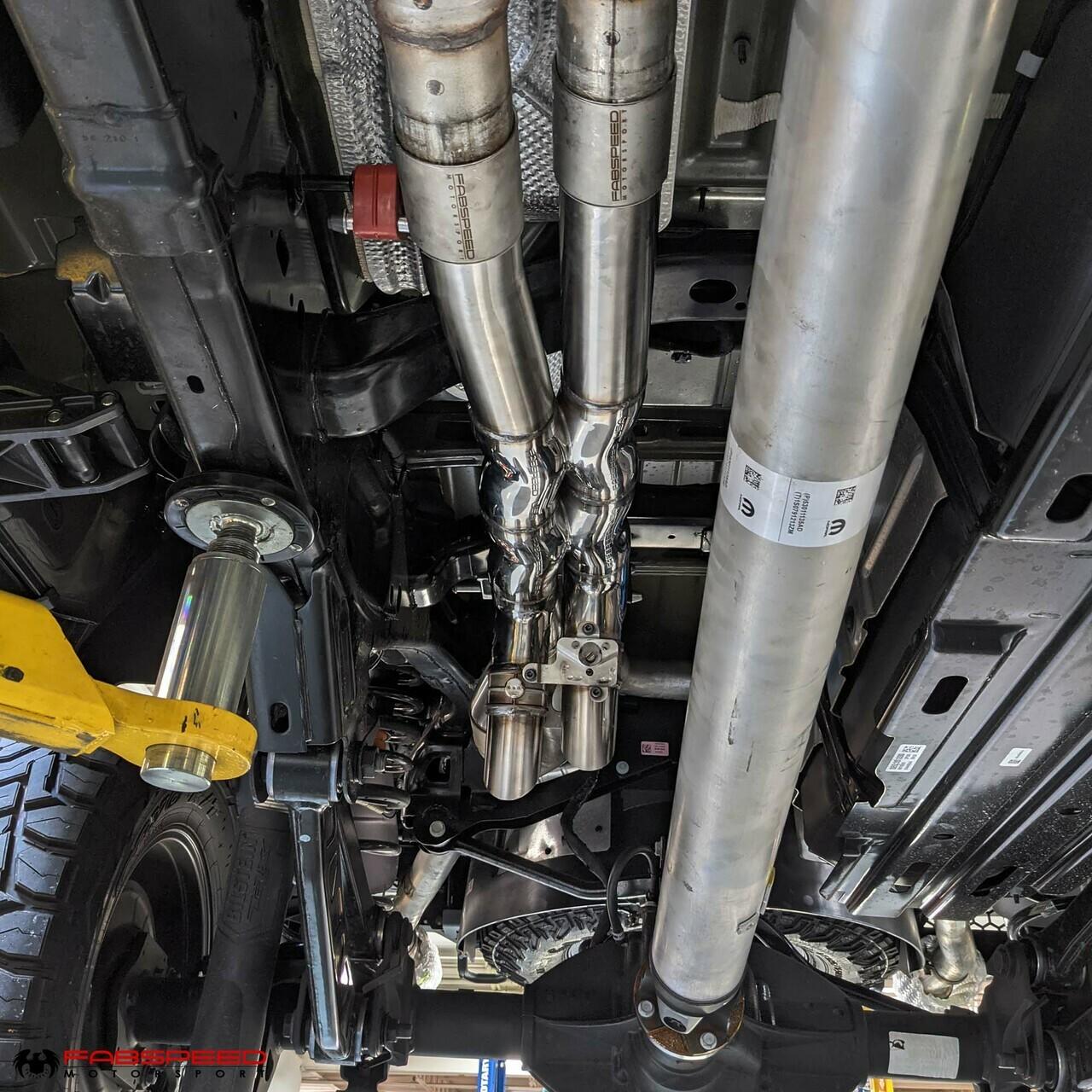 Fabspeed Dodge RAM TRX 1500 Valvetronic Double X-Pipe Resonator Bypass (2021+)