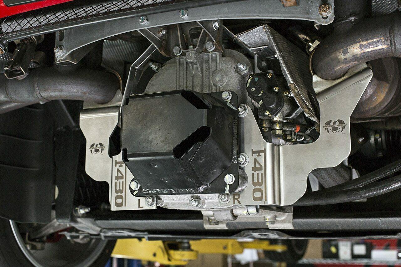 Fabspeed Ferrari F430 OEM Muffler Support Bracket Upgrade