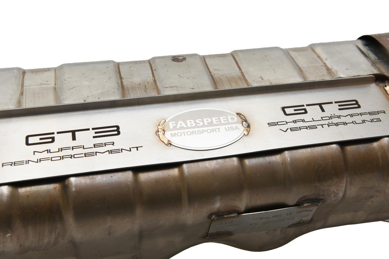 Fabspeed GT3 OEM Center Muffler Reinforcement (2006-2019)