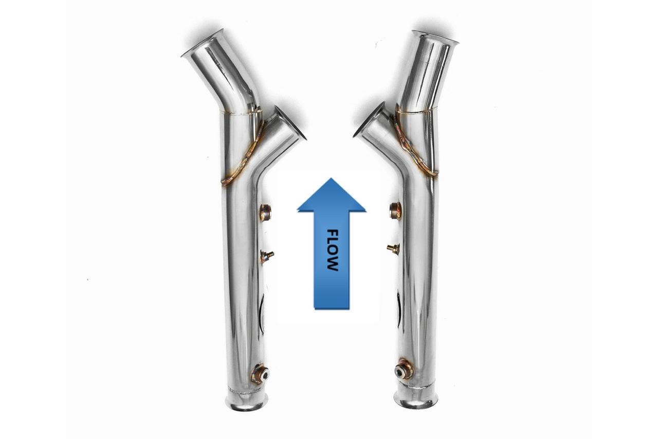 Fabspeed Lamborghini Murcielago LP640 link comp. Pipes (2007-2010)