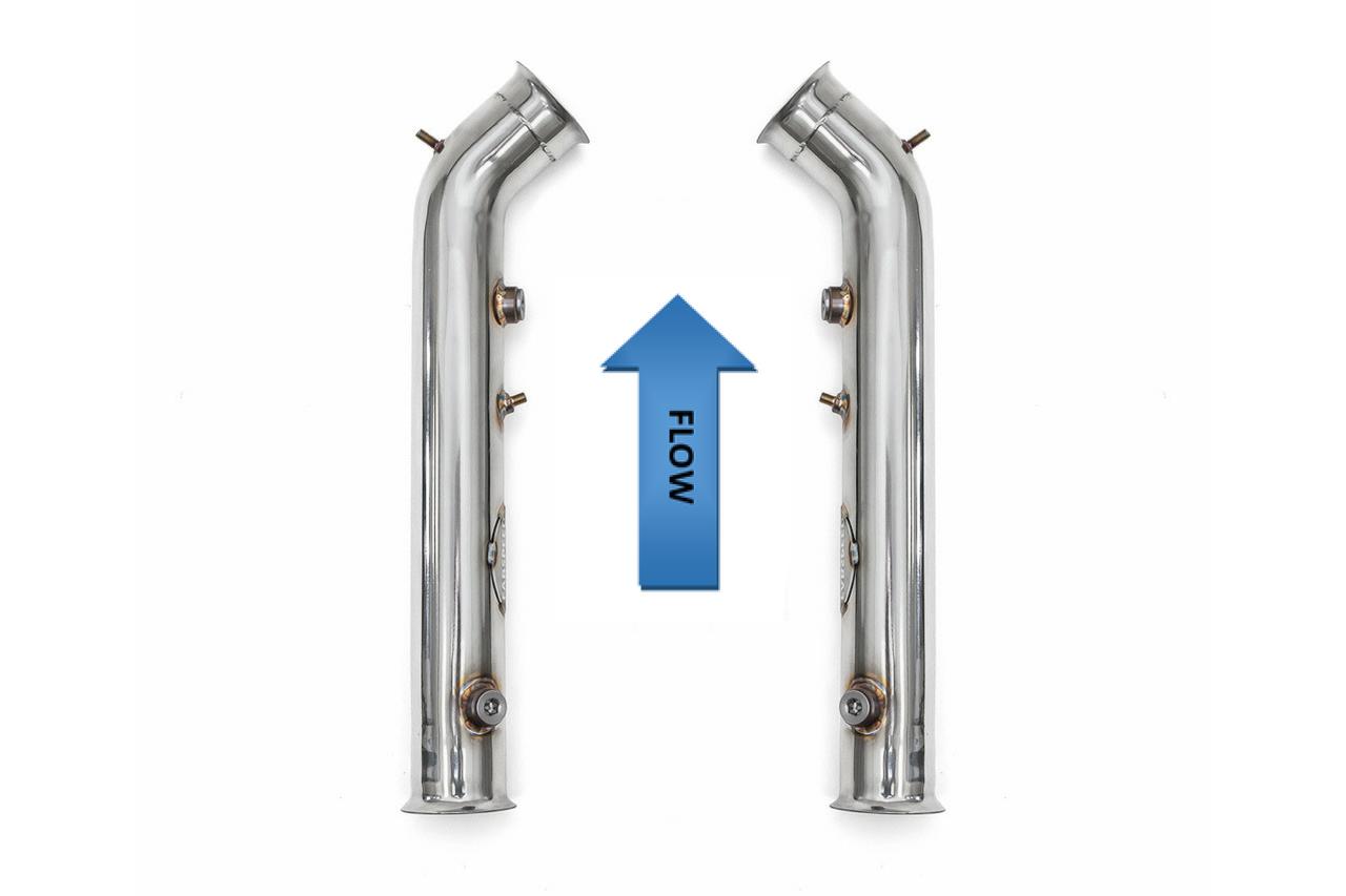 Fabspeed Lamborghini Murcielago 1st link comp. Pipes (2001-2006)