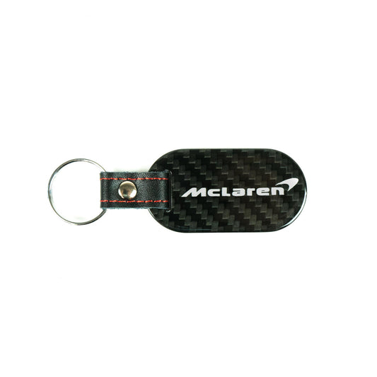 Fabspeed Mclaren Swoop & Text Carbon Fiber Keyring