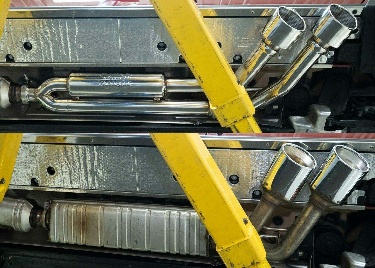 Fabspeed Mercedes-Benz  G-Wagen G63 AMG Valvetronic Exhaust System with Quad Tips (2019+)