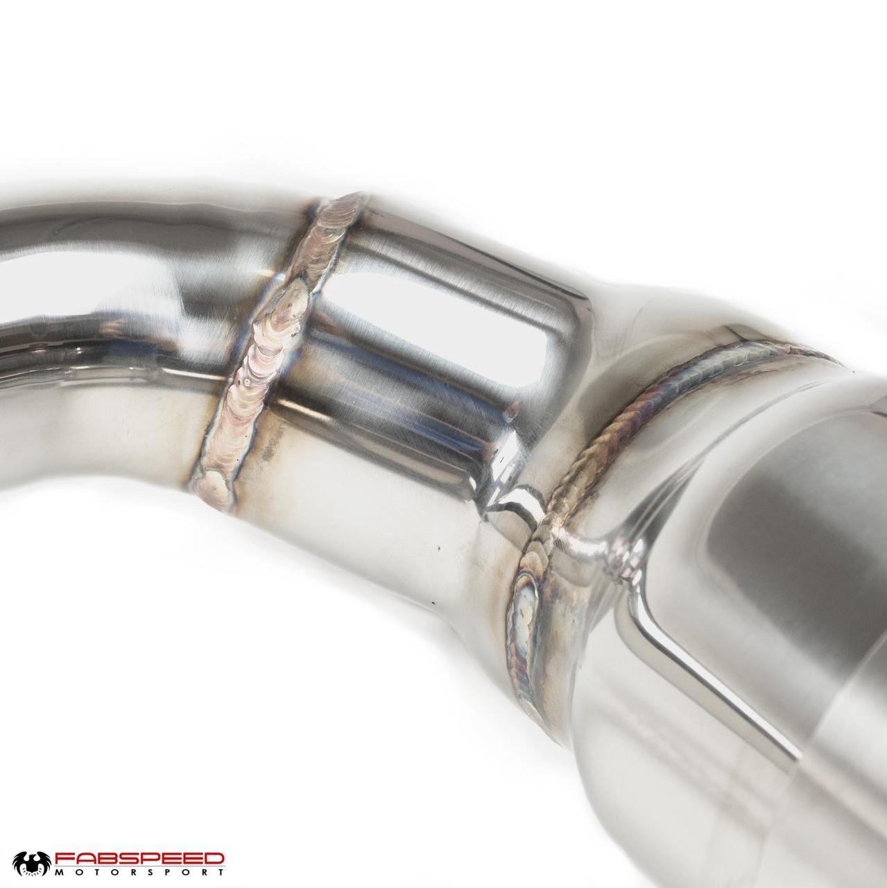 Fabspeed Porsche 718 Boxster / Cayman link comp. Downpipe (2017+)