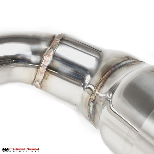 Fabspeed Porsche 718 Boxster / Cayman link comp. Downpipe (2017+)