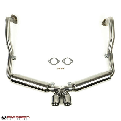Fabspeed Porsche 981 Boxster/Cayman Supercup Race Exhaust System image 1