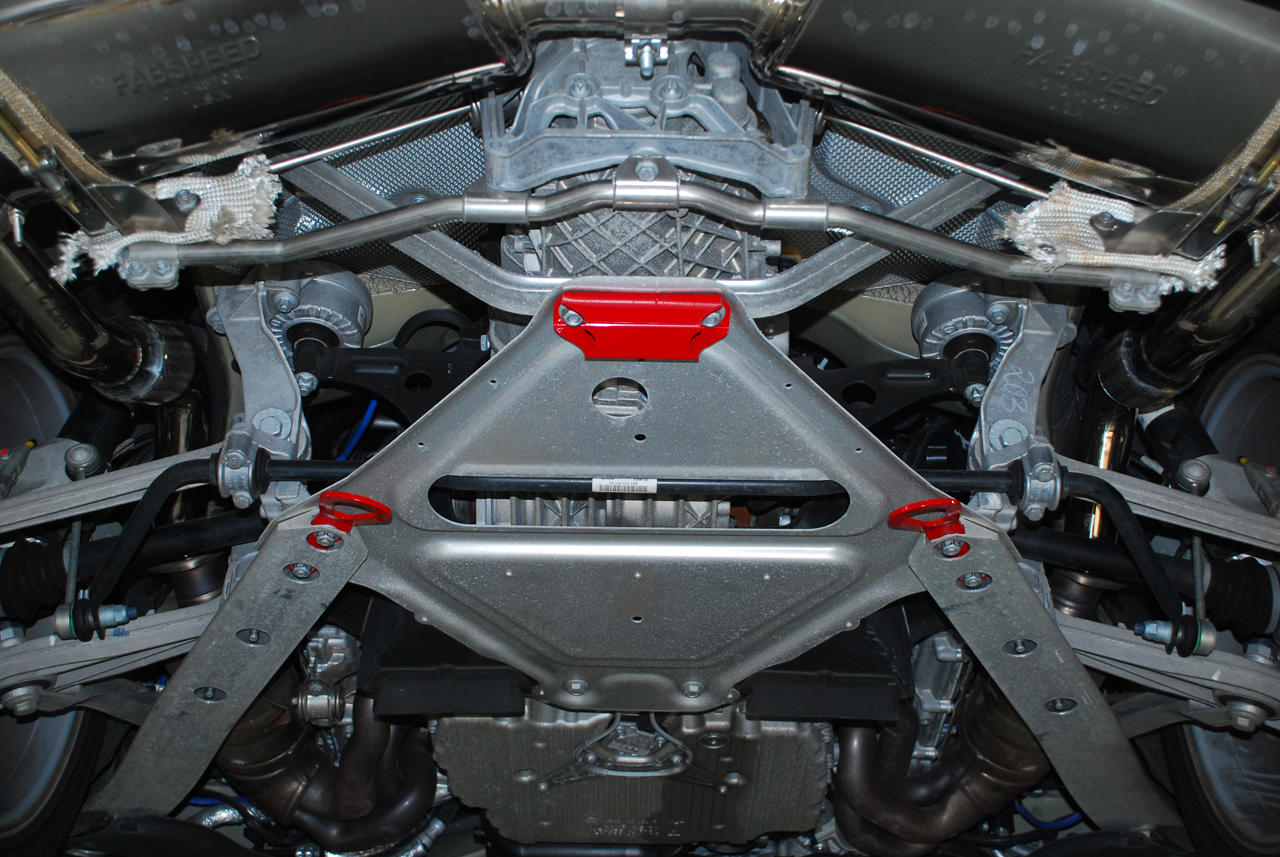 Fabspeed Porsche 987 Boxster / Cayman Rear Tie Down Set (2005-2008)